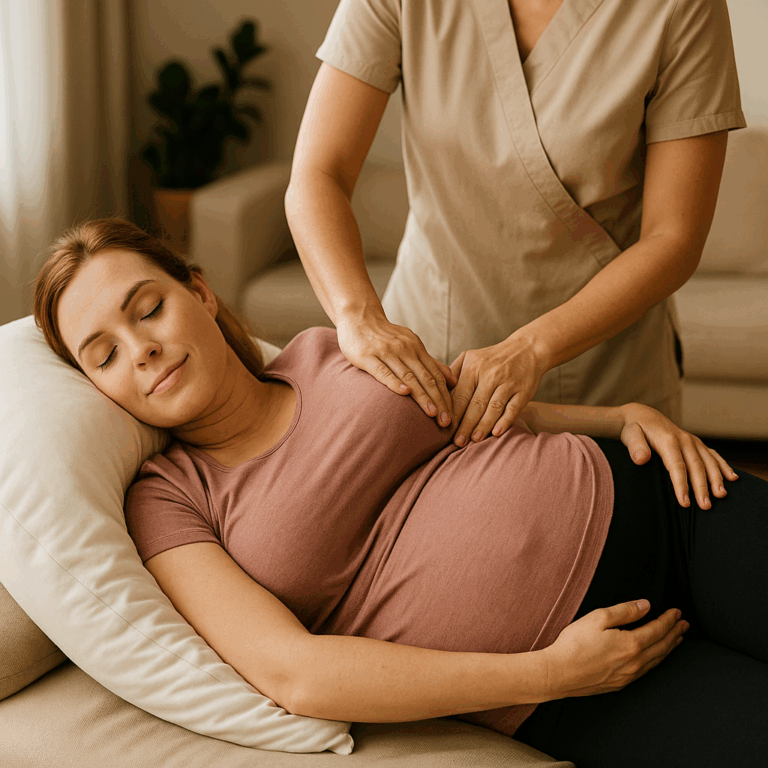 graviditetsmassage